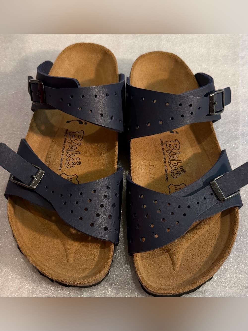 Birki's Navy Blue Women's Sandals NWOT